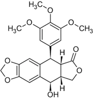 Picropodophyllotoxin structure