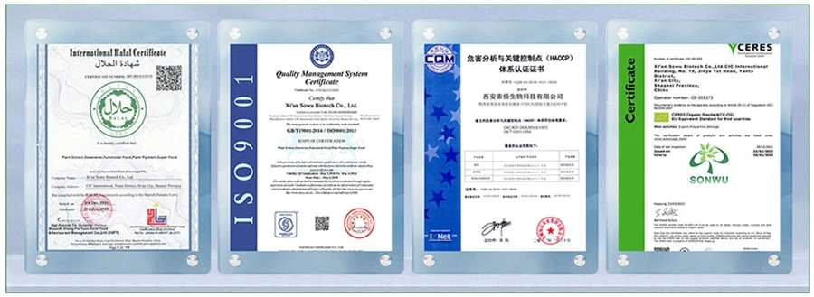 Prostaglandin E1 Powder certificates