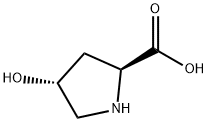 L-Hydroxyproline molecular formula L-Hydroxyproline molecular formula